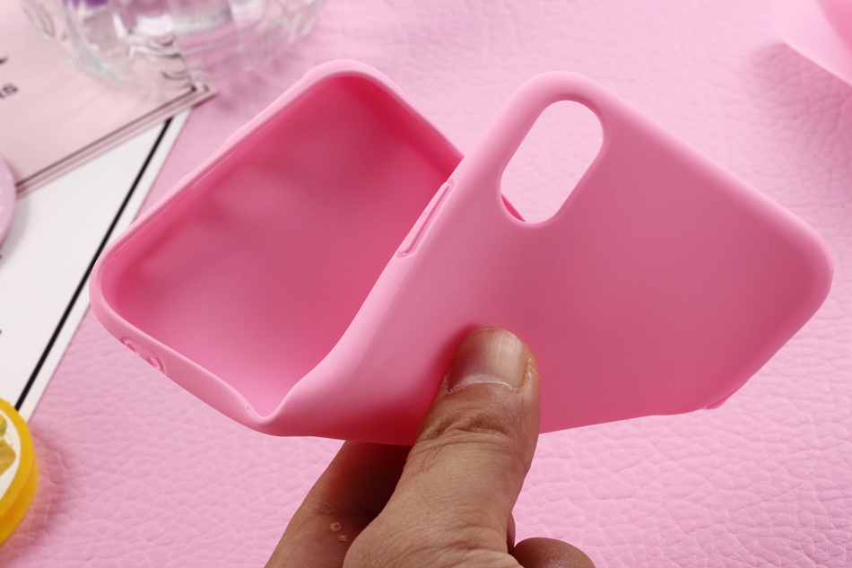 XBXCase TPU Silikon-Case - weiche rückseitige Abdeckung für iPhone 5 6 7 8 X + S + Plus