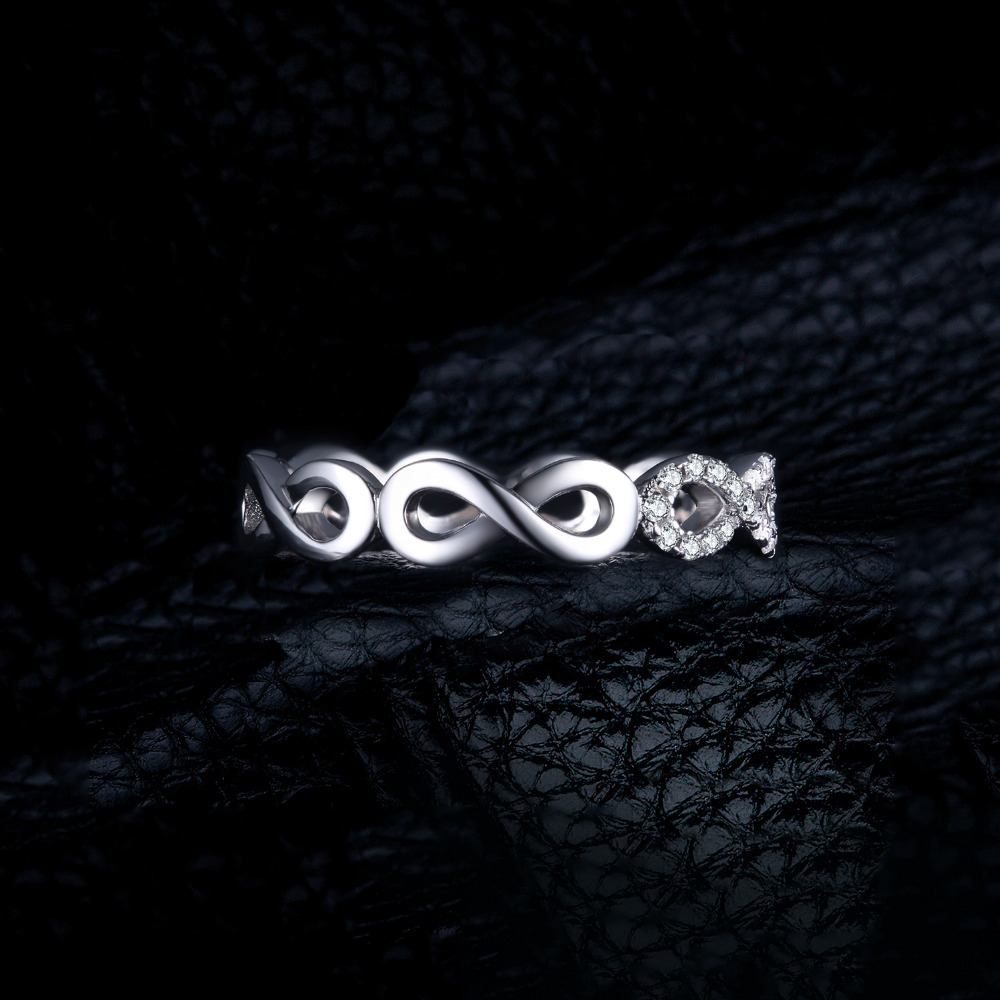 Jahrestag Ehering für Frauen 925er Sterling Silber