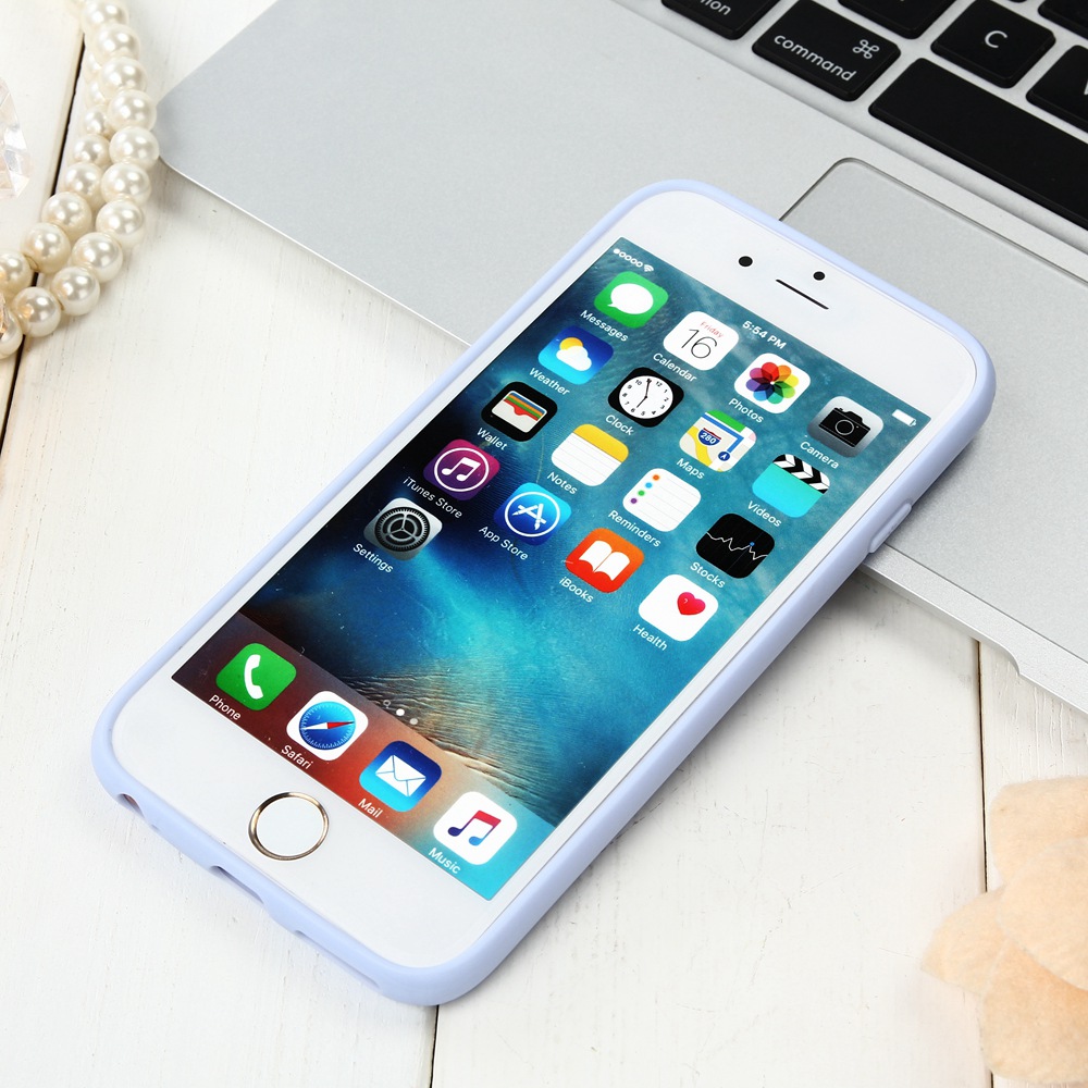 XBXCase TPU Silikon-Case - weiche rückseitige Abdeckung für iPhone 5 6 7 8 X + S + Plus