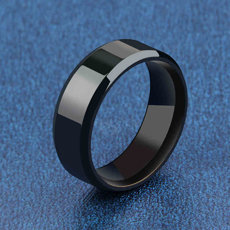 Ring für Herren in Titanlook