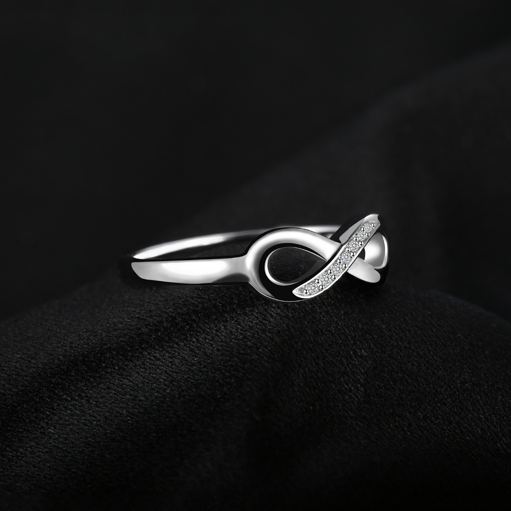 Jahrestag Ehering für Frauen 925er Sterling Silber