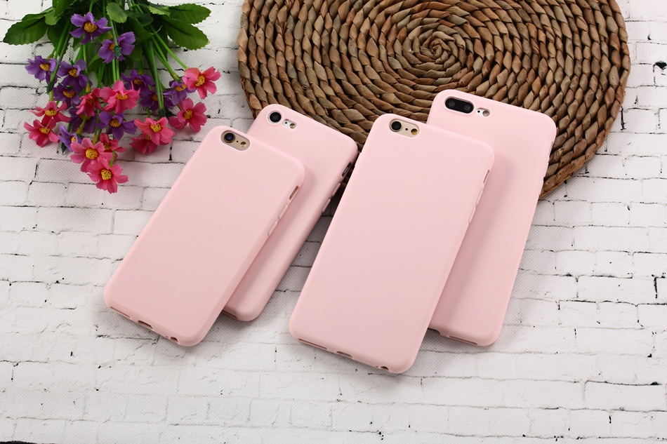 XBXCase TPU Silikon-Case - weiche rückseitige Abdeckung für iPhone 5 6 7 8 X + S + Plus